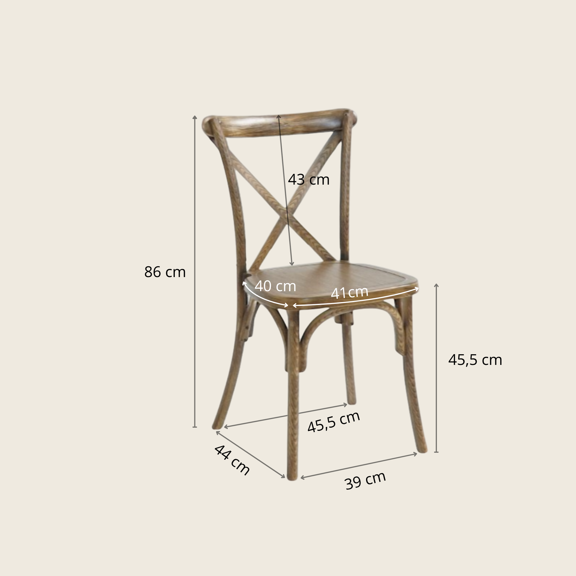 Crossback chair PP