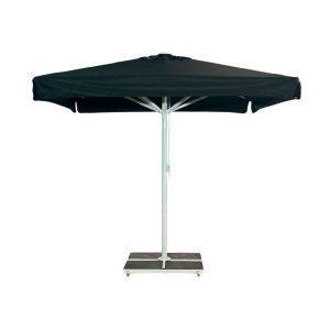 Giant parasol 3x3m complete with valance - White Frame