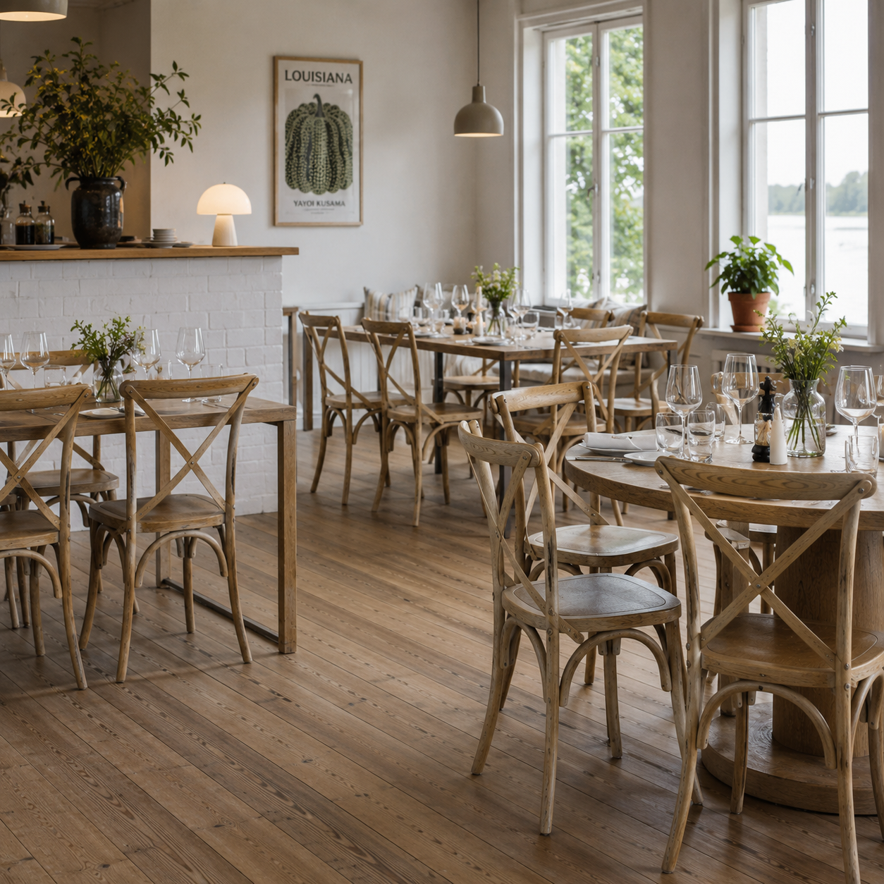 Crossback chair