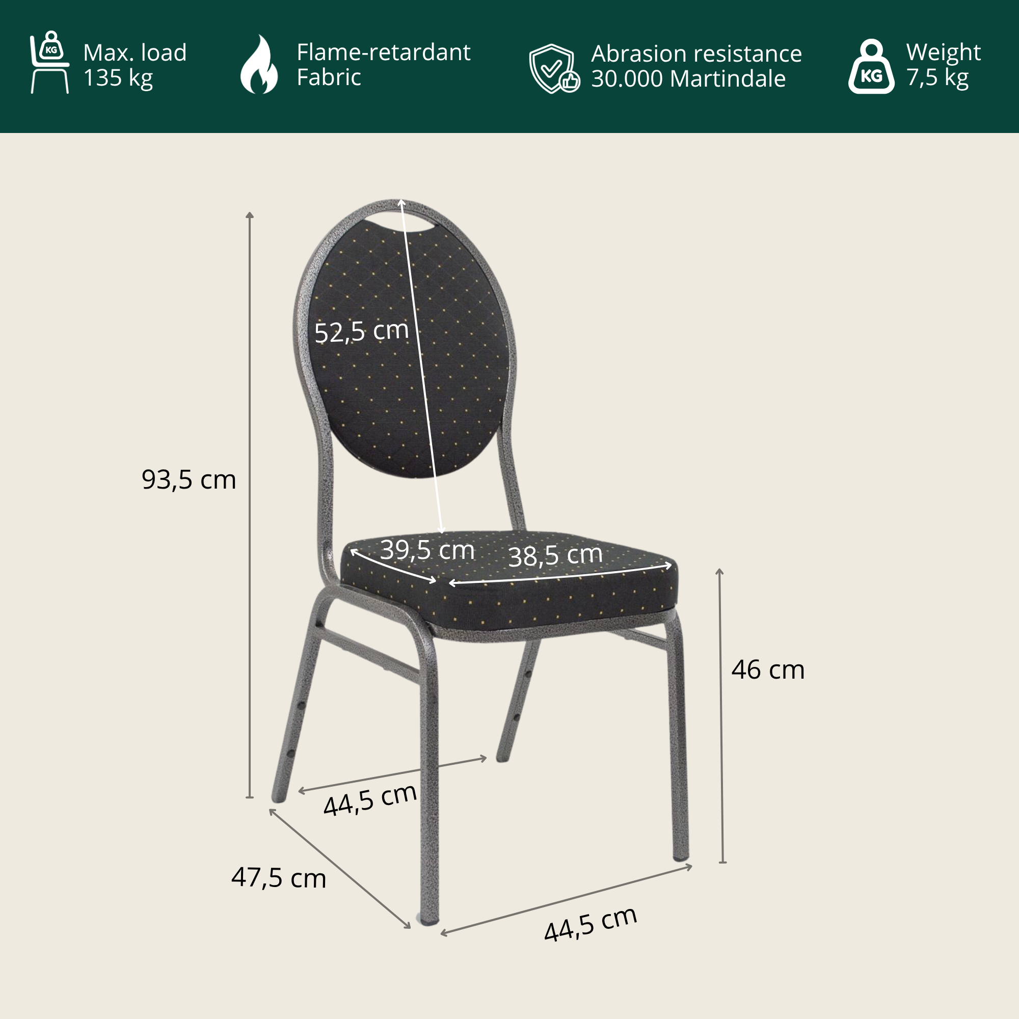 Banquet Steel chair