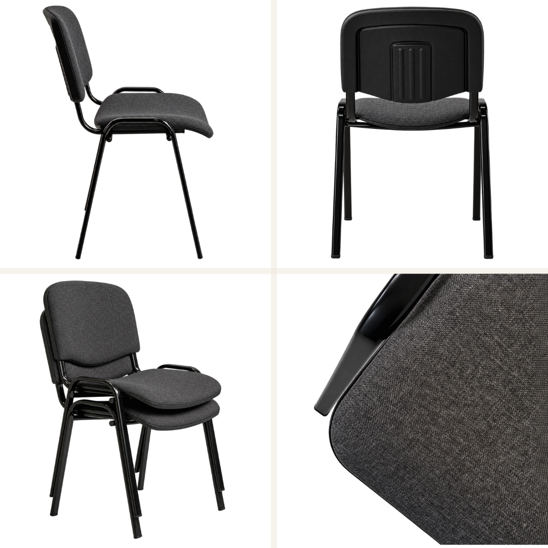 Economy Upholstered stacking chair