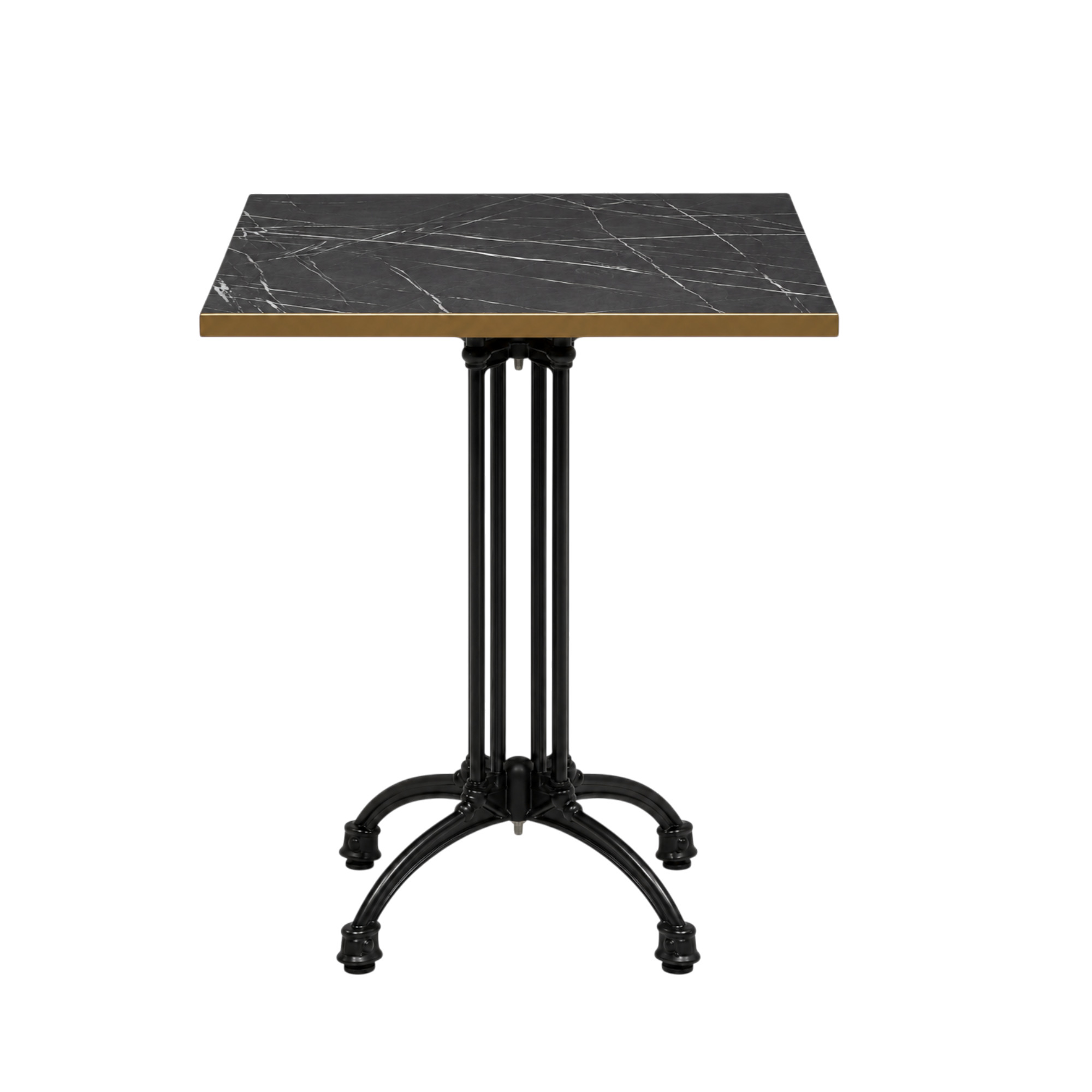 Black Pietro Grigio tabletop square Lamidur