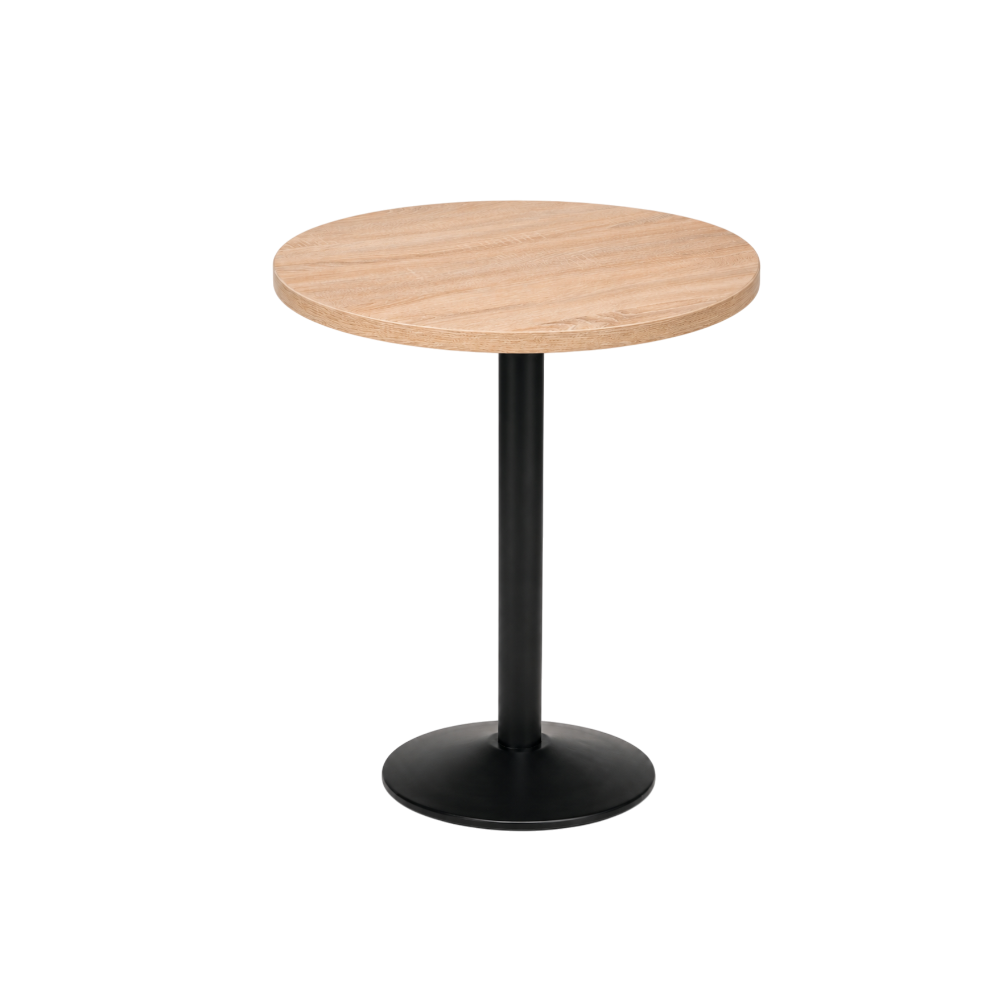 Sawcut Oak tabletop round Lamidur