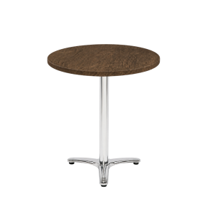 Dark oak tabletop round