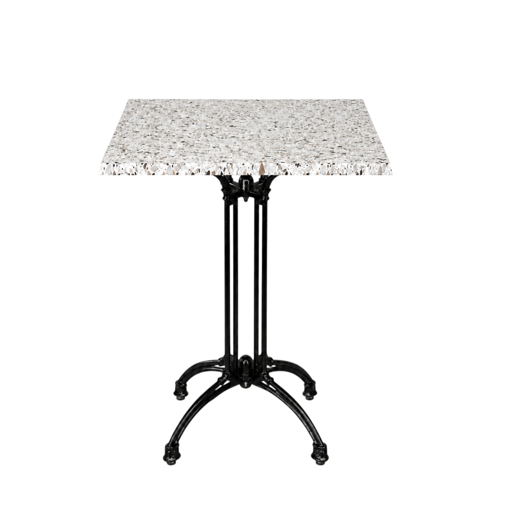 Terrazzo-look tabletop square