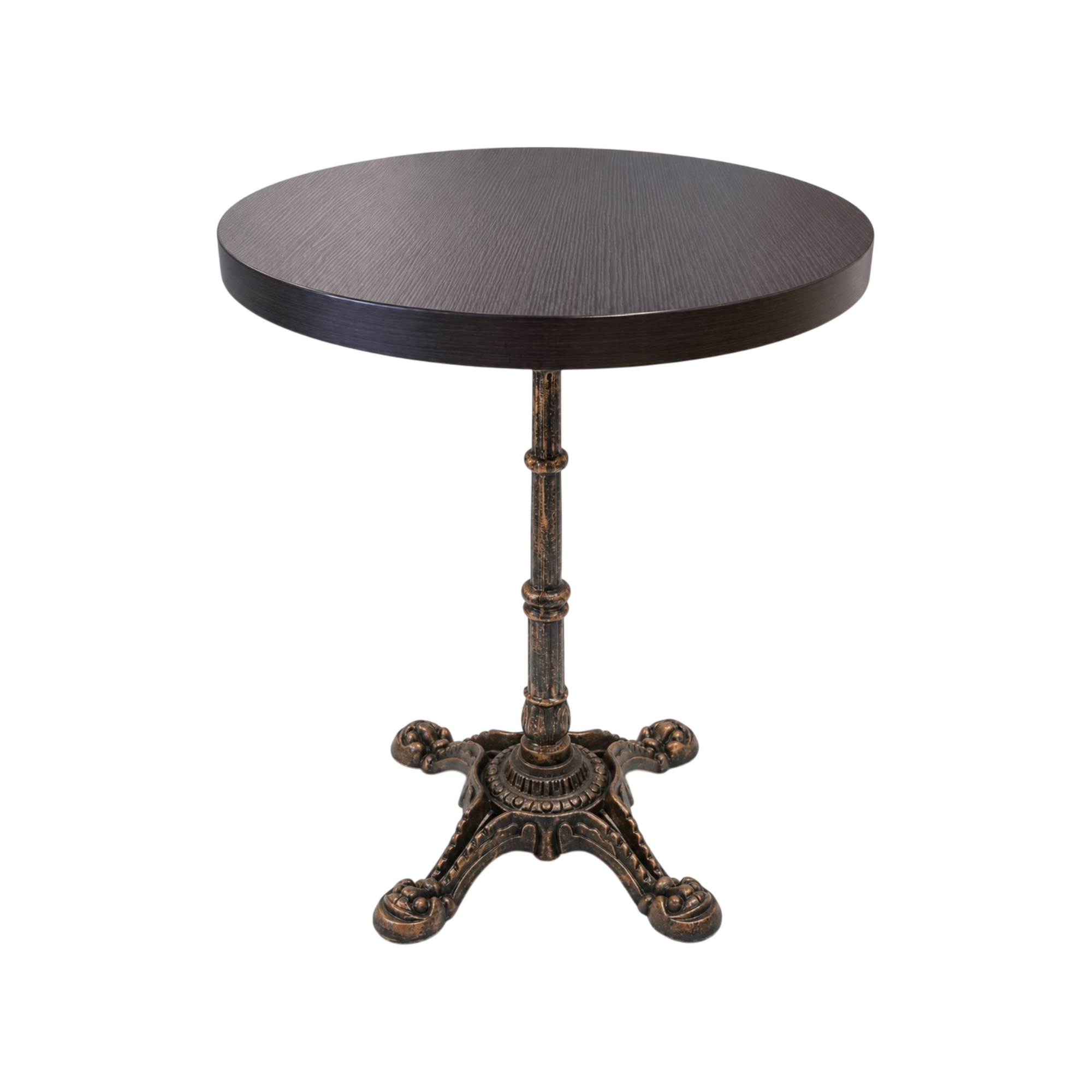 Dark Oak tabletop round DuroLight