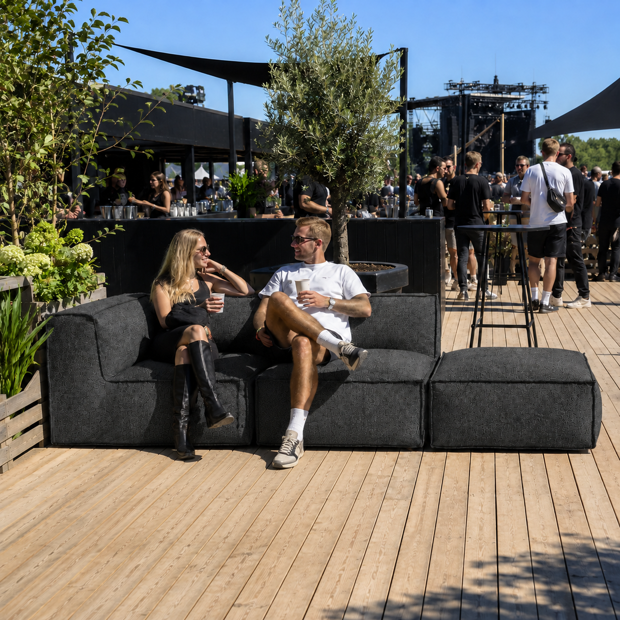 Cozy Lounge Comfort | Dark grey