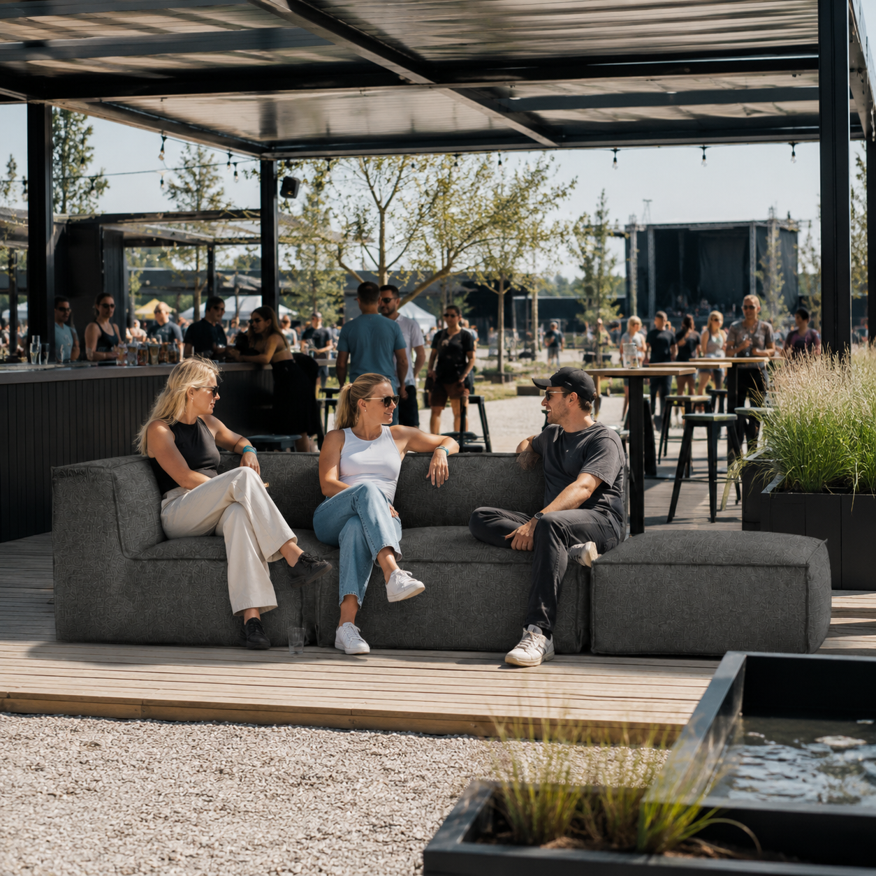 Cozy Lounge Comfort | Dark grey