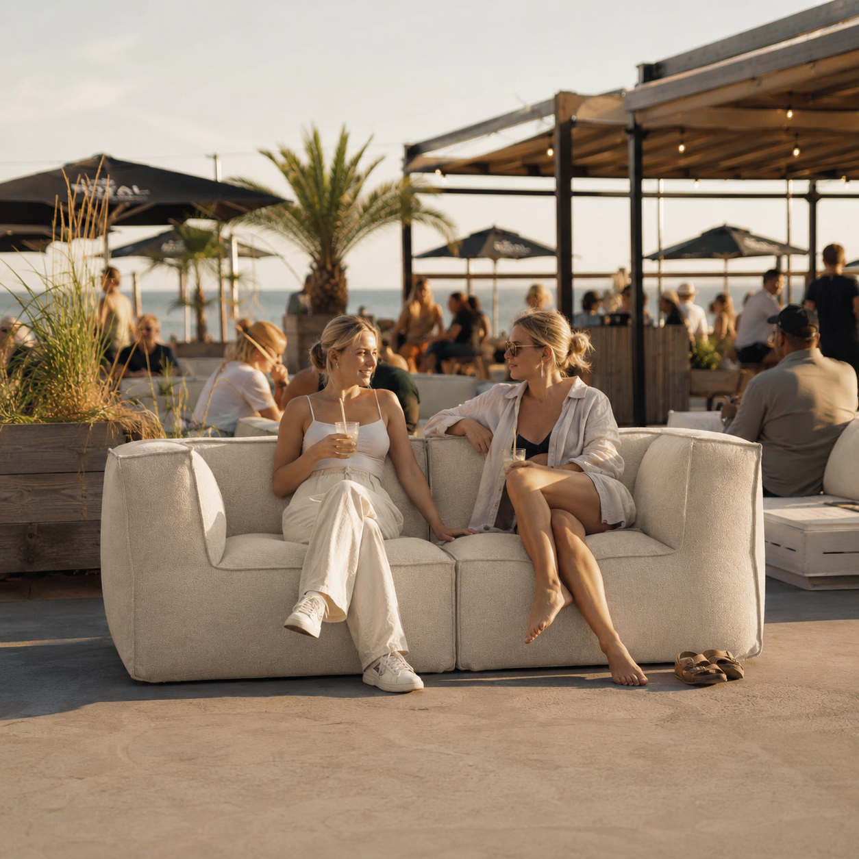 Cozy Lounge Twin | Taupe