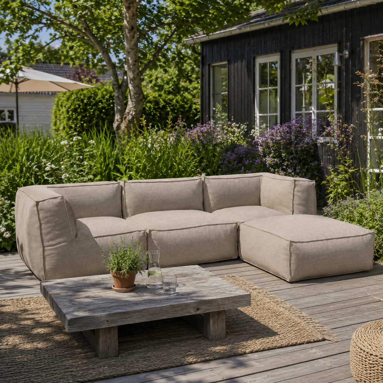 Cozy Lounge Haven | Taupe