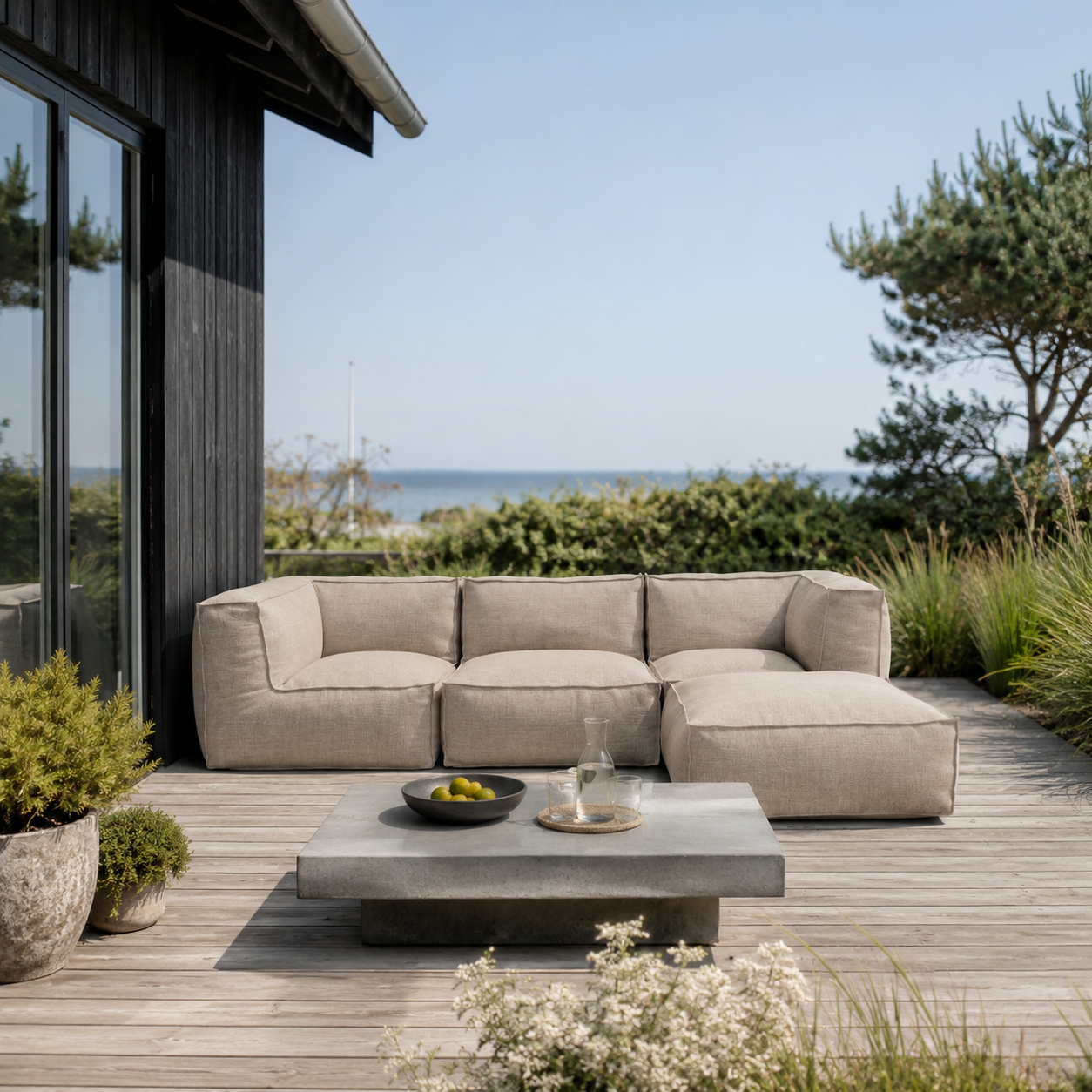 Cozy Lounge Haven | Taupe