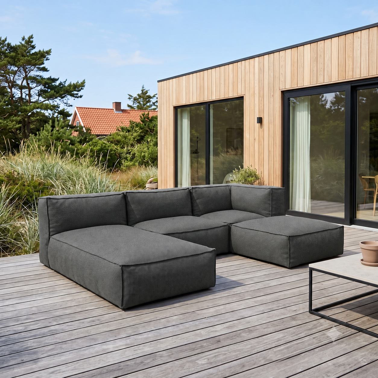 Cozy Lounge Retreat | Dark grey