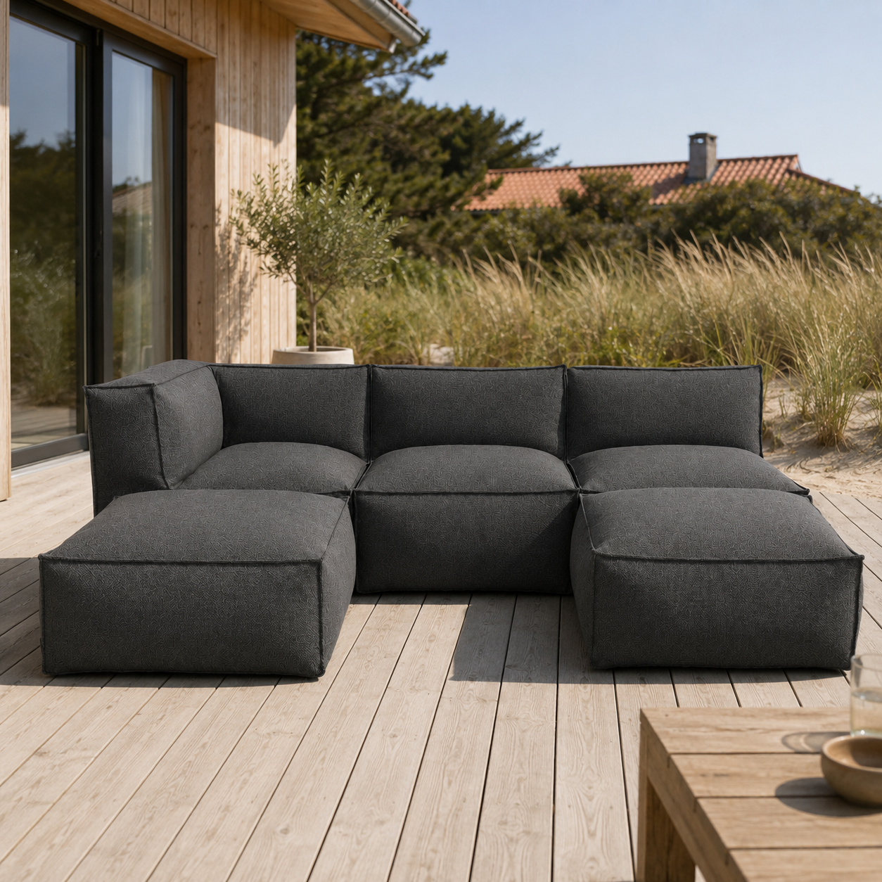 Cozy Lounge Family | Dark grey