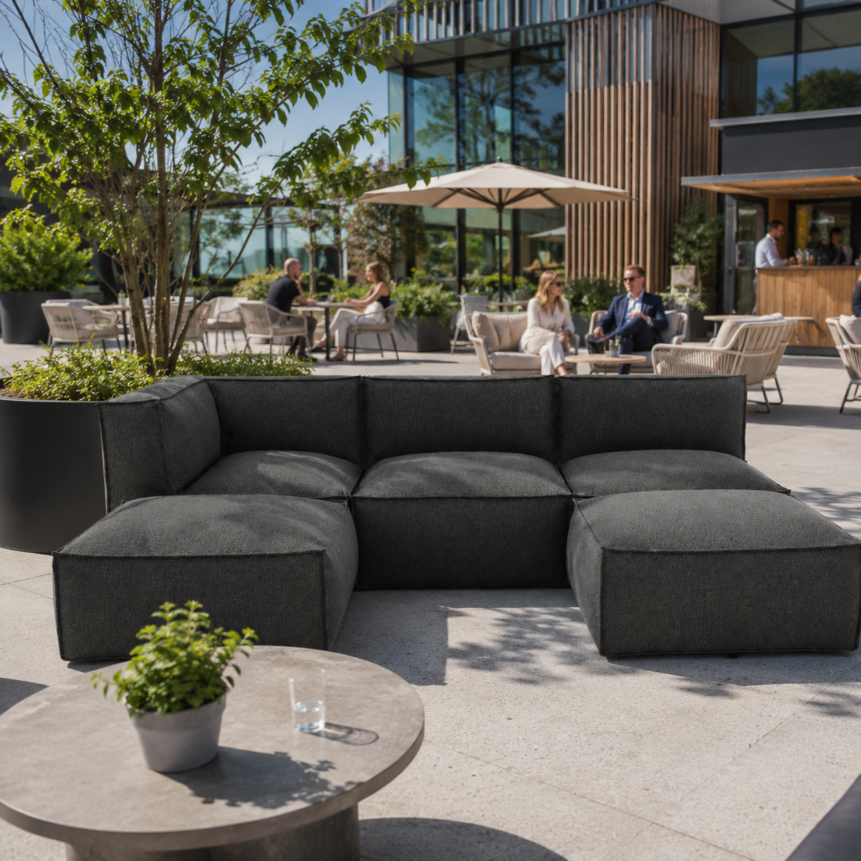 Cozy Lounge Family | Dark grey