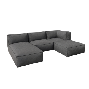 Cozy Lounge Retreat | Dark grey
