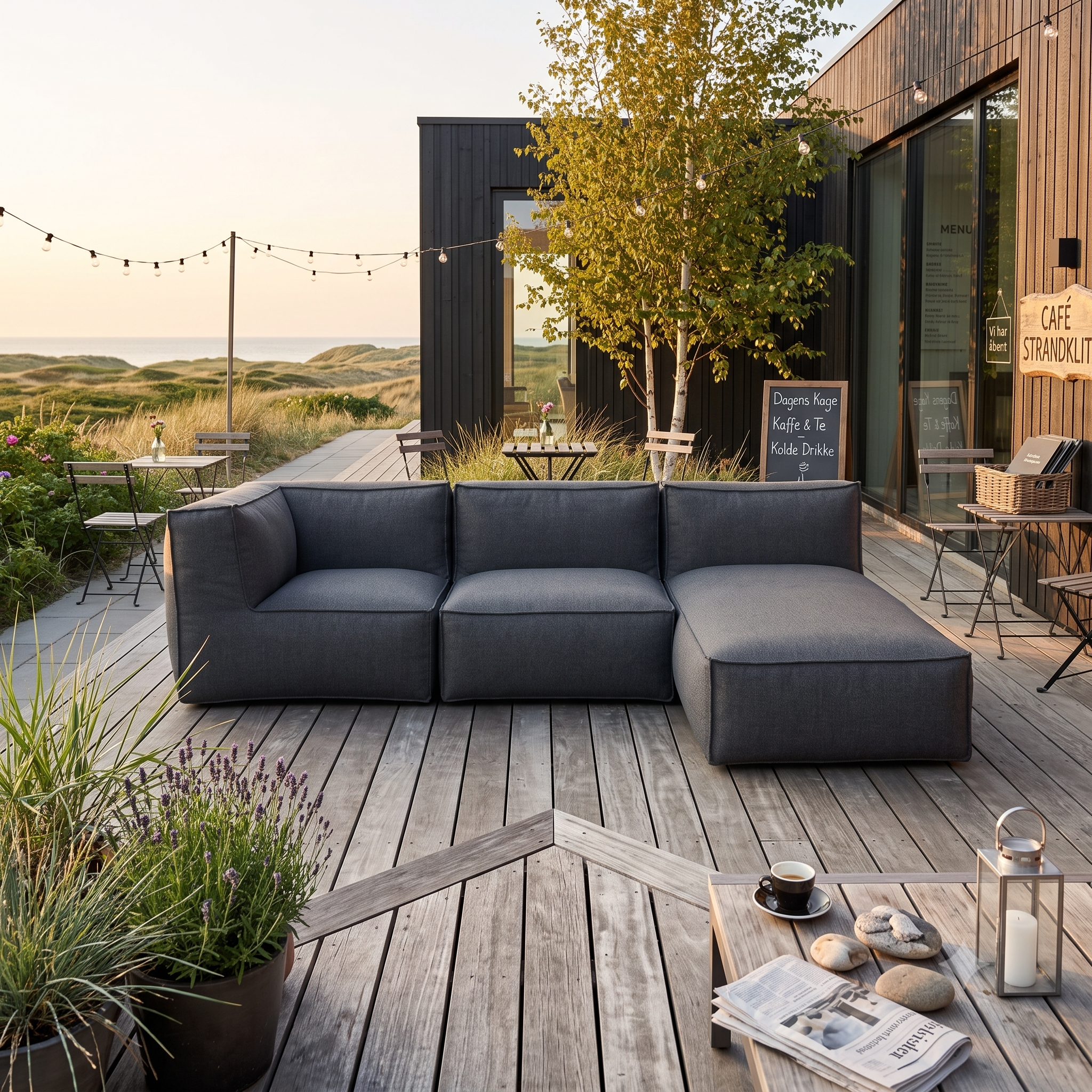 Cozy Lounge Harmony | Dark grey