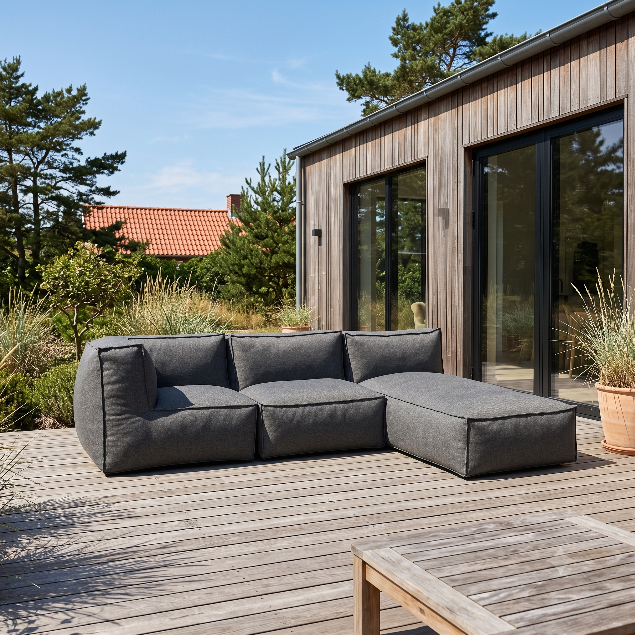 Cozy Lounge Harmony | Dark grey