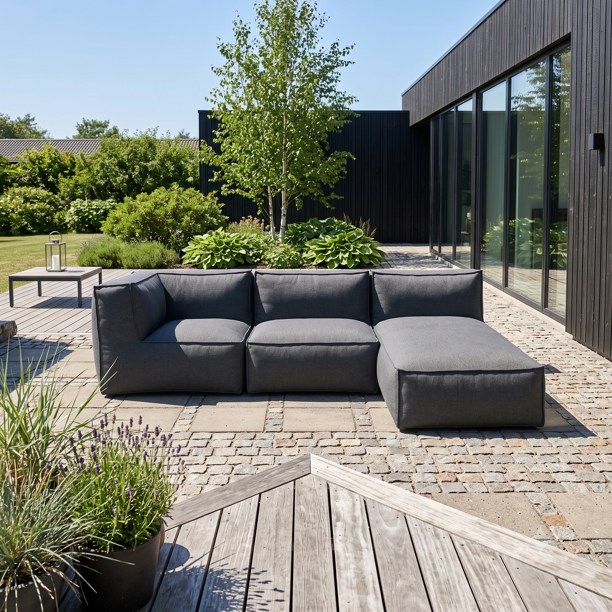 Cozy Lounge Harmony | Dark grey
