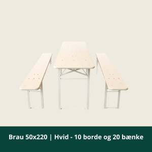 Brau Bench 220x25 cm