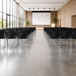 Economy Upholstered Stacking Chair