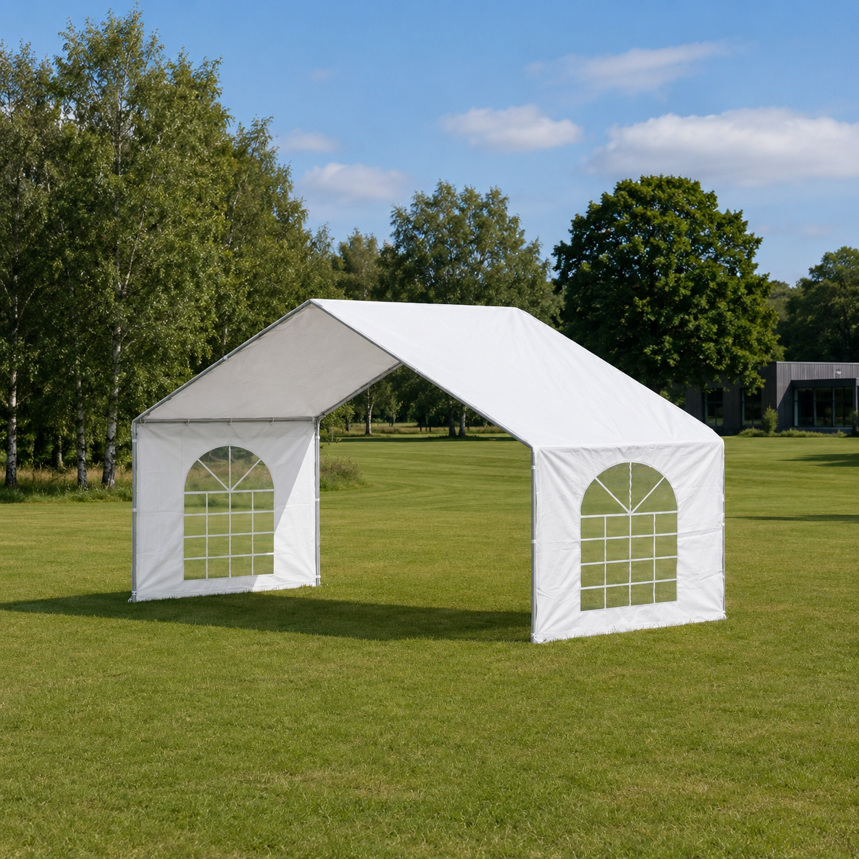 Extension section Tent for Events 6x2m incl. sides and canopy