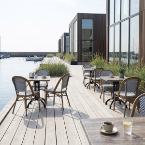 Atrium Grey tabletop square Exteriolit
