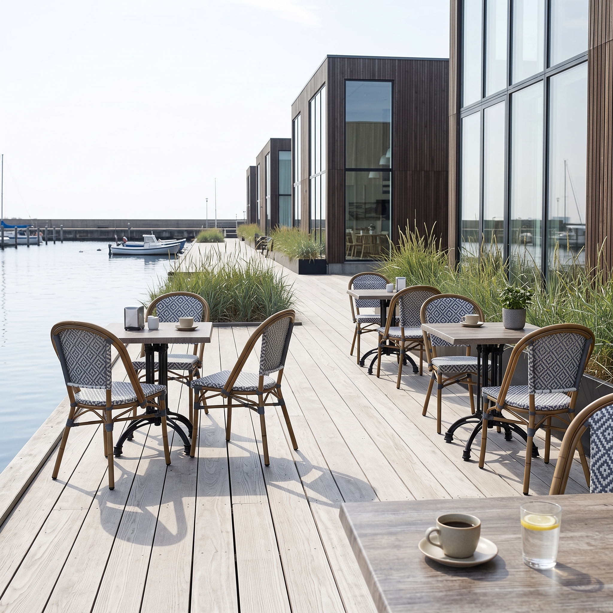 Atrium Grey tabletop square Exteriolit