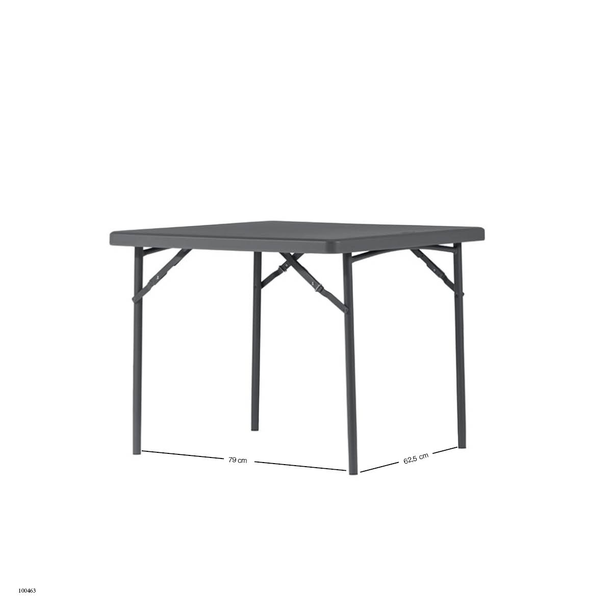 Zown New Classic - foldable table XXL 90x90 cm