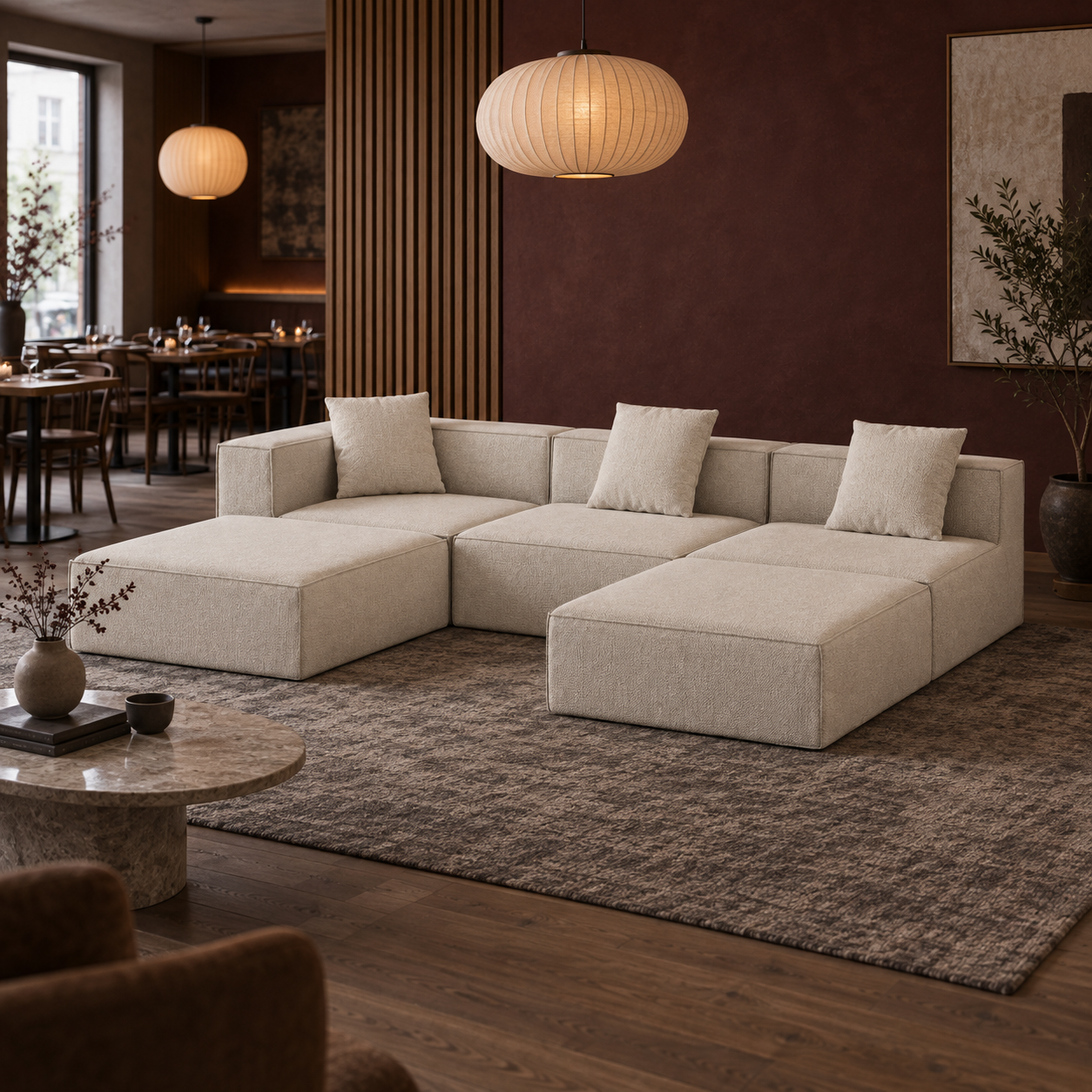 Moduri Lounge | Beige