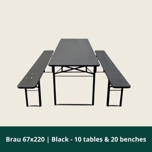 Brau Bench 220x25 cm