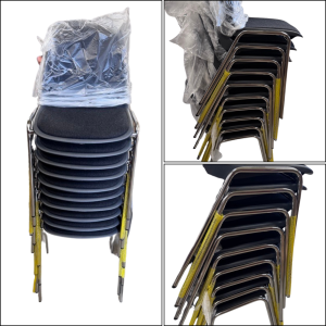 2nd sorting - BERTRAM stacking chair w/upholstery