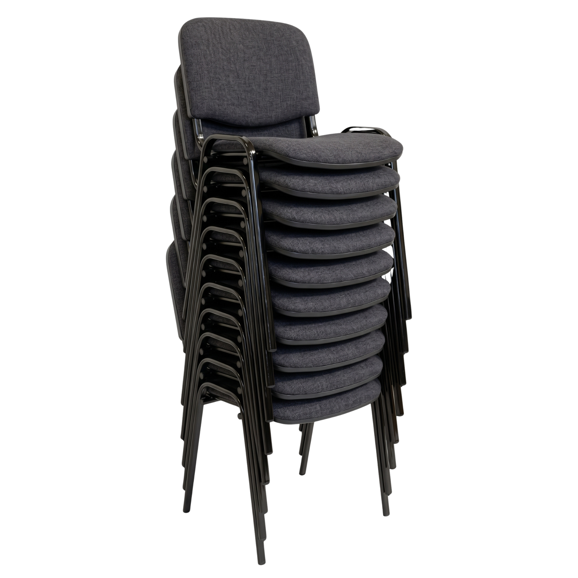 10-pack Economy upholstery | Dark grey-black
