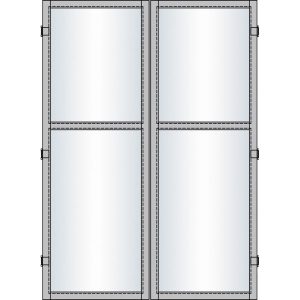 UP & DOWN module door double 150x195 cm