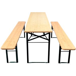 Brau Table/bench set 220x50 cm
