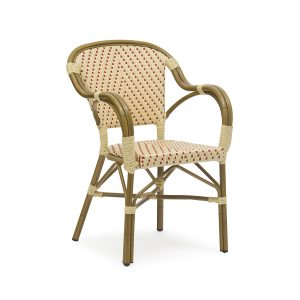 Valencia - Café chair with armrests - Woven