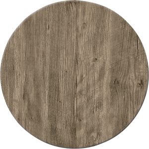 WERZALIT - Wood gray round table top