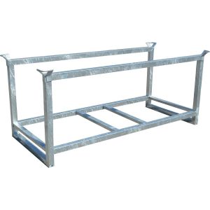 Galvanized high tent frame