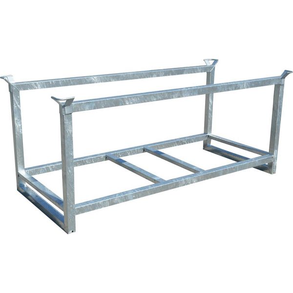 Galvanized high tent frame
