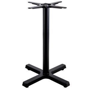 Pisa 4 underframe black with FLAT adjustable feet