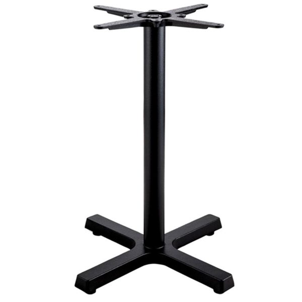 Pisa 4 underframe black with FLAT adjustable feet