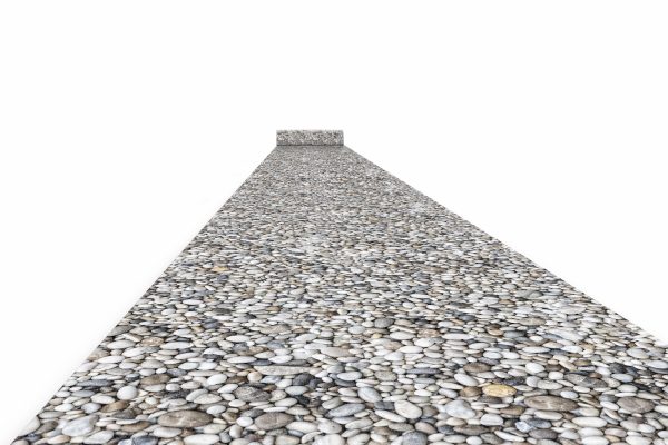 Exhibition carpet with print in needle felt - 2x50m