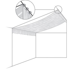 Roof piece 3m rafted