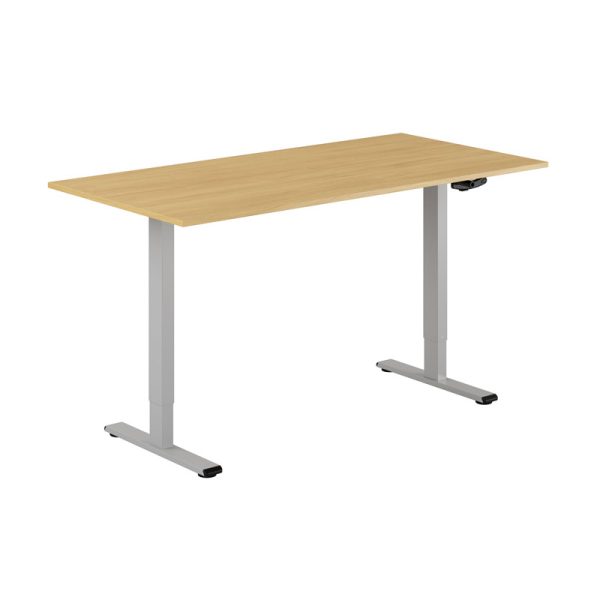 ECO Manual Height Adjustable Table 160x80cm
