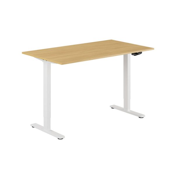 ECO Manual Height Adjustable Table 140x80cm