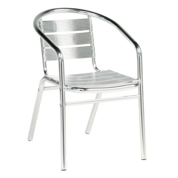 Madrid - Café chair - Aluminium