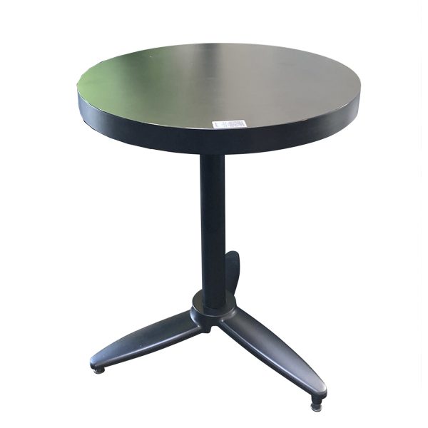 TOP50 table top black - ROUND