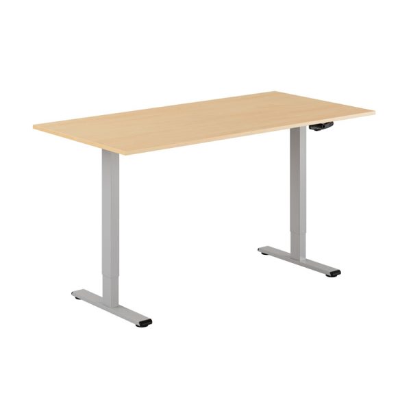ECO Manual Height Adjustable Table 160x80cm