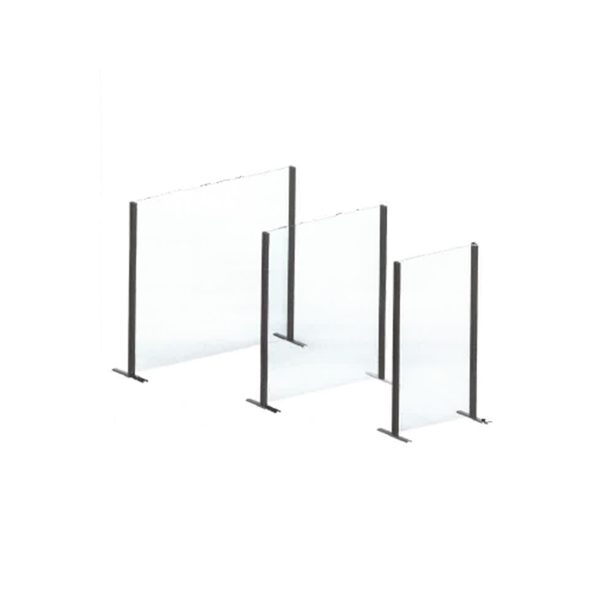Total Vision mobile screening, gray 100x150cm