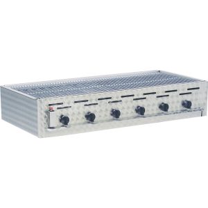 Gas grill 6 burners with grill 30-37 mb
