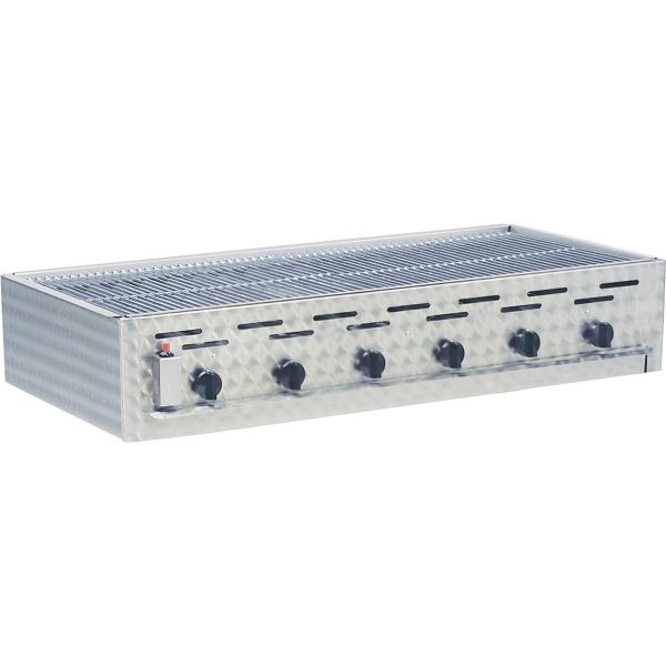 Gas grill 6 burners with grill 30-37 mb